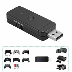 NC XCSOURCE Adaptateur contrôleur de jeu sans fil / filaire pour Xbox/PS3/PS4/Nintendo Commutateur contrôleur Jon-Con pour Nintendo/PS3