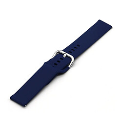 Bracelet SmoothSilicone Avec Boucle pour Phonecare para OnePlus Watch 2 - Bleu foncé 