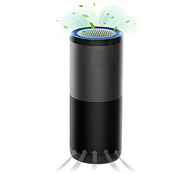 Chrono Purificateur d'air portable, purificateur d'air de voiture avec filtre H13 True HEPA pour les allergies, fumée, noir