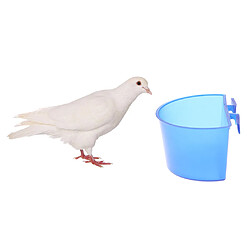 coupe Tasse eau nourriture oiseau distributeur