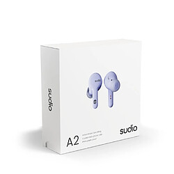 Acheter Sudio Écouteurs Sans Fil A2 IPX4 Bluetooth 5.2 avec Embouts en Silicone Violet