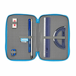 Acheter Pochette à crayons triple SuperThings Rescue force 12.5 x 19.5 x 5.5 cm Bleu (36 Pièces)