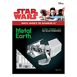 Graines Creatives Maquette 3D en métal Star Wars - Darth Vader's TIE Fighter