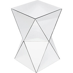 Karedesign Table d'appoint Luxury Triangle argent Kare Design