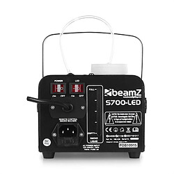 Acheter Beamz S700 Machine à fumée 75m³/mn LED avec effet flammes 700W Beamz