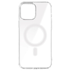 Coque Magsafe iPhone 13 Pro Max Bi-matière Coins renforcés Swissten Transparent 