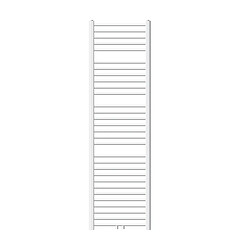 LuxeBath Radiateur sèche-serviette salle de bain droite blanc connexion central 50x180 cm