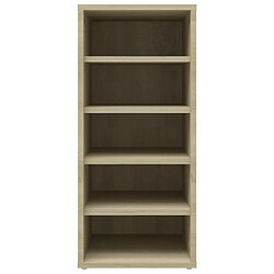 Acheter vidaXL Armoire à chaussures Chêne Sonoma 31,5x35x70 cm Bois ingénierie