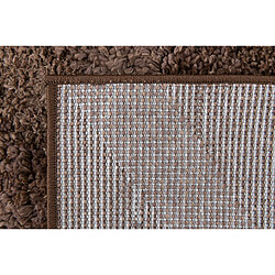 Hadorn Tapis shaggy 185x125 marron foncé Thun Avis pas cher