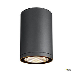 Plafonnier extérieur rond SLV ENOLA ROUND, anthracite, avec LED intégrée - Ø 14 cm