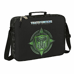 Cartable d'école Transformers Noir 38 x 28 x 6 cm 