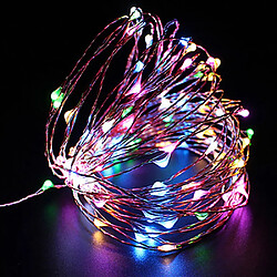 10M USB fil de cuivre étanche LED guirlande lumineuse 100 LED pour la décoration de fête de Noël DC5V 