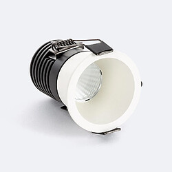 Ledkia Spot Downlight LED 7W Rond MINI Dimmable Dim to Warm Coupe Ø 55 mm Blanc