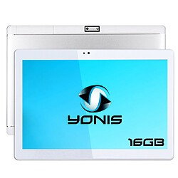 Yonis Tablette tactile 4G Android 10 pouces Tablette 4G Android 6.0 10 Pouces FHD 1920X1200P Double Sim 4G Quad Core 1.3 Ghz YONIS