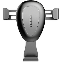 Wewoo Support Holder gris pour iPhone, Galaxy, Sony, Lenovo, HTC, et autres Smartphones Ball Joint Gravity Air Vent Porte-téléphone de voiture,