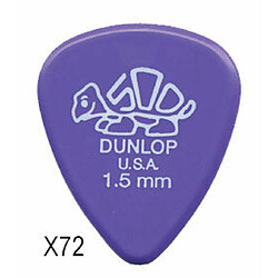 41R150 Delrin super dur 1.50mm Sachet de 72 Dunlop