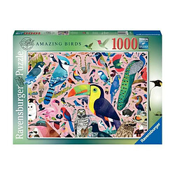 Ravensburger - Puzzle 1000 pieces - Oiseaux extraordinaires / Matt Sewell