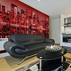 Paris Prix Papier Peint XXL Red Hot NYC 270x550cm 