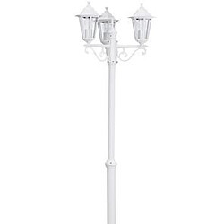 Lampadaire extérieure Blanc 3X60W Laterna 5 - EGLO LIGHTING - 22996