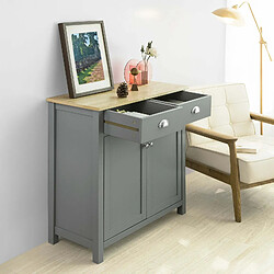 Acheter SoBuy FSB25-HG Buffet Commode Armoire de Rangement Table Console Meuble de Rangement pour entrée Chambre Salon