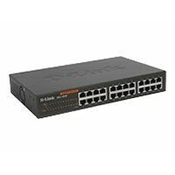 Tf1 D-Link DGS-1024D Switch 24 ports gigabit Ethernet Gris