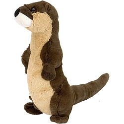 Wild Republic peluche Loutre de rivière Debout de 20 cm brun