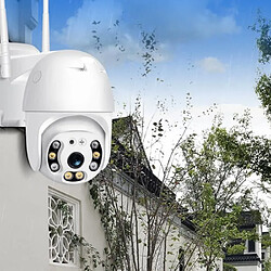 Acheter Tech Discount TD® Camera Surveillance Wifi Extérieure 1080P Couleur IP360° Etanche IP65 sécurité IP sans Fil capteur Alerte d'activité Vision Noct