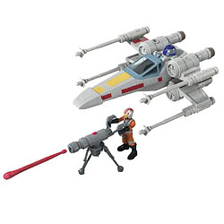 Hasbro Star Wars Mission Fleet – Figurine Luke Skywalker et véhicule chasseur X-wing - 6 cm pas cher