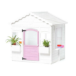 Ataa Cabane pour enfants en bois Princess Blanc