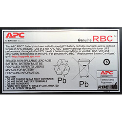 Schneider Electric APC Batterie RBC31 - 24 V DC - Scellées au plomb-acide (SLA)