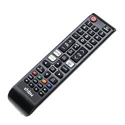 vhbw Télécommande multifonction compatible avec Samsung UN43RU7100, UN43RU7100FXZA Home cinéma télévision Blu-Ray Hi-Fi