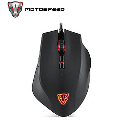 Universal V80 5000DPI RGB OPTICAL RVBLIGHT USB GAMING MONDE PMW3325 MICE GAMER ERGONOMIQUE POUR PC LAPTOP