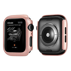 Wewoo Coquille de protection d'injection de carburant pour Apple Watch série 4 40 mm or rose 