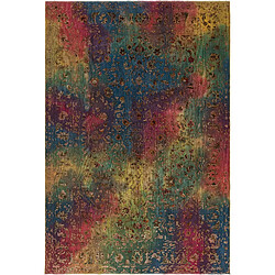 Vidal Tapis de laine 287x193 multicolore Vintage Royal 