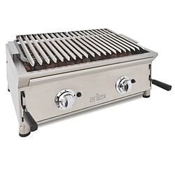 Barbecue à Gaz avec Pierre Volcanique et Grille Inoxydable Série 600 - Arilex