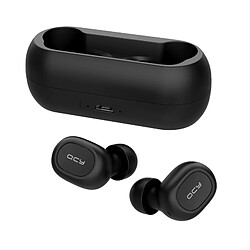 Avis Wewoo Bluetooth 5.0 Mini-écouteurs antibruit à annulation de bruit sans fil, pour iPad, iPhone, Galaxy, Huawei, Xiaomi, LG, HTC et autres téléphones intelligents (Noir)