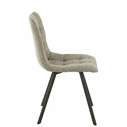 Inside 75 Chaise MILENA Gris Clair