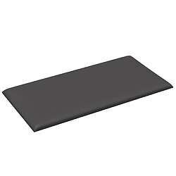 Avis vidaXL Panneaux muraux 12 pcs Gris 30x15 cm Similicuir 0,54 m²