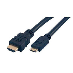 MCL Câble HDMI haute vitesse 3D + Ethernet type A / C (mini) mâle MCL 1m