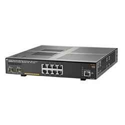 Aruba, a Hewlett Packard Enterprise company 2930F 8G PoE+ 2SFP+ Géré L3 Gigabit Ethernet (10/100/1000) Gris 1U Connexion Ethernet, supportant l'alimentation via ce port (PoE)