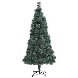 vidaXL Sapin de Noël artificiel avec support Vert 180 cm PET