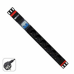 Rallonge 19'' 6 Tomas Schuko WP WPN-PDU-G02-06 (2 m) 