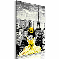 Paris Prix Tableau Imprimé Paris Colour Yellow 80 x 120 cm 