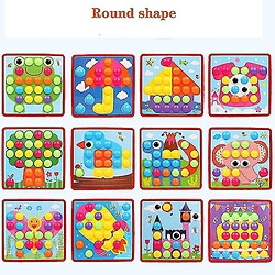 Universal Puzzle de champignons en 3D Childroom