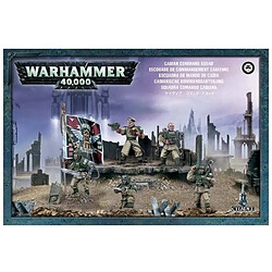 Games workshop Warhammer 40k . - Astra Militarum Escouade de Commandement Cadienne 