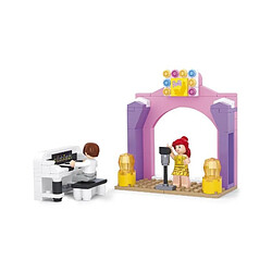 Briques Compatibles Lego - Construction - Reve de fille - - Stage Musique - Sluban