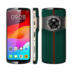 Yonis Téléphone Portable Avec Projecteur Intégré Téléphone Portable Avec Projecteur Android 12 8GB+256GB Écran 6.72 Pouces 4G Green YONIS