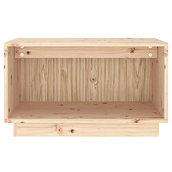 Avis Maison Chic Meuble TV scandinave - Banc TV pour salon 60x35x35 cm Bois de pin massif -MN44616