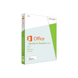 Microsoft Office 2013 Famille et Etudiant (Home & Student) - Clé licence à télécharger - Livraison rapide 7/7j