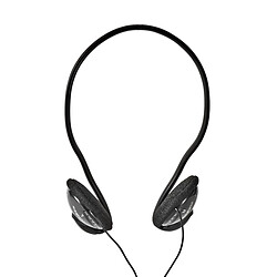 NEDIS Casque Tour de cou (Noir)